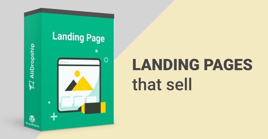 Create effective landing pages with AliDropship’s Landing Pages add-on